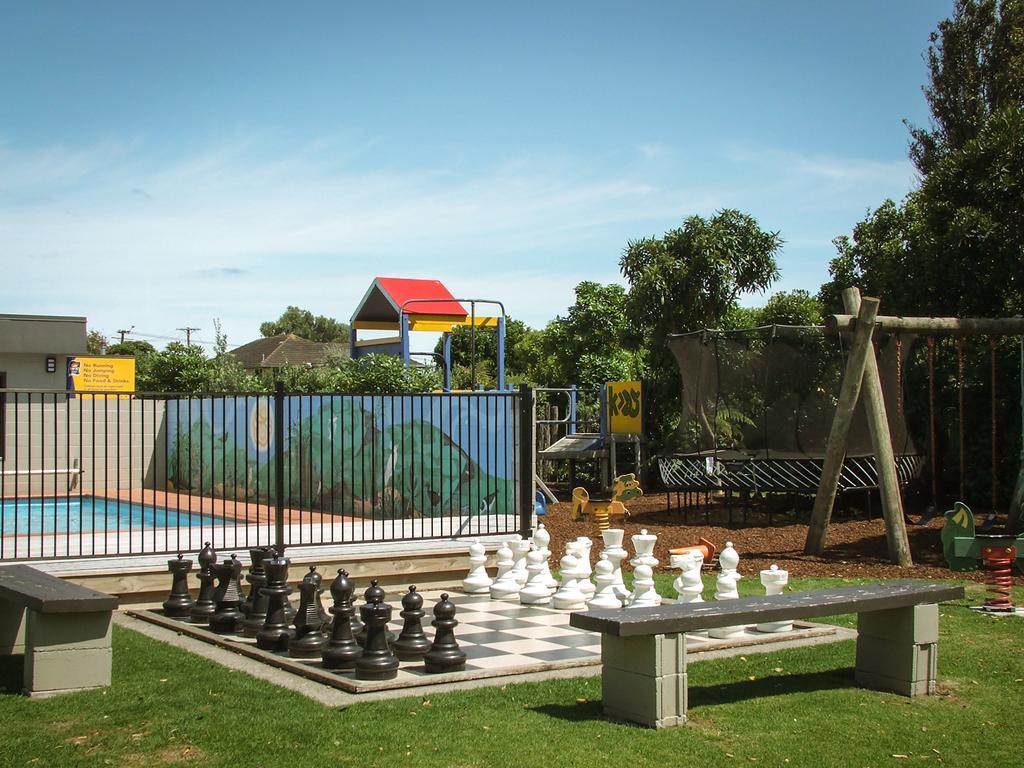 New Plymouth Top 10 Holiday Park Exteriör bild